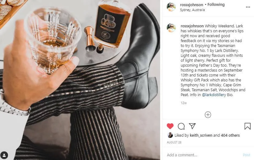 63a010eb38e93fb40e07a1de lark distillery influencer campaign 06